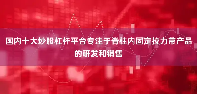 国内十大炒股杠杆平台专注于脊柱内固定拉力带产品的研发和销售